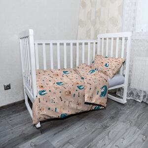 Sablio Mikroplyšové detské obliečky do postieľky Farebné mačičky - 120x90 / 40x60