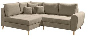 ROHOVÁ SEDAČKA, textil, kompozitné drevo, piesková MID.YOU - Sedačky, Online Only