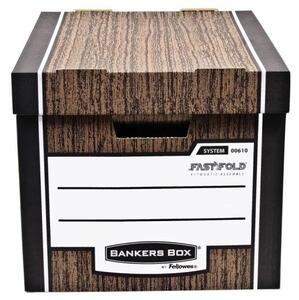 Archivačný kontajner Fellowes Bankers Box Woodgrain 2 ks/bal