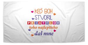 Sablio Uterák Keď Boh stvoril priateľa - 50x100 cm