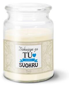 Sablio Sviečka Ďakujem za tú najlepšiu svokru - 500 g