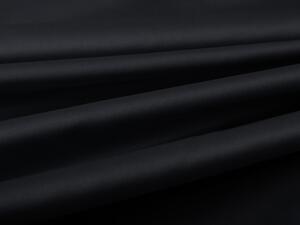 Látka bavlnený satén ST-006 Čierna - šírka 280 cm