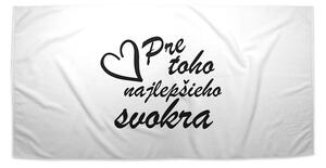 Sablio Uterák Pre toho najlepšieho svokra - 30x50 cm