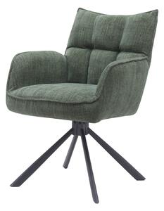 Zelené čalúnené jedálenské kreslá v súprave 2 ks Marilla – Unique Furniture