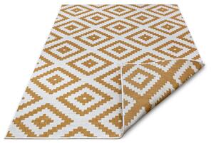 NORTHRUGS - Hanse Home koberce Kusový koberec Twin-Wendeteppiche 105794 Ochre – na von aj na doma - 80x150 cm