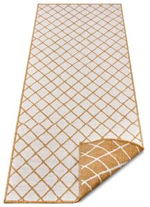NORTHRUGS - Hanse Home koberce Kusový koberec Twin-Wendeteppiche 105793 Ochre – na von aj na doma - 80x350 cm