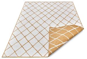 NORTHRUGS - Hanse Home koberce Kusový koberec Twin-Wendeteppiche 105793 Ochre – na von aj na doma - 80x250 cm