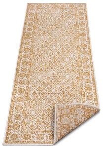 NORTHRUGS - Hanse Home koberce Kusový koberec Twin-Wendeteppiche 105789 Ochre – na von aj na doma - 120x170 cm