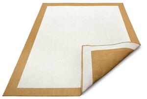 NORTHRUGS - Hanse Home koberce Kusový koberec Twin-Wendeteppiche 105796 Ochre – na von aj na doma - 80x150 cm