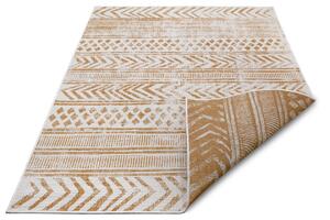 NORTHRUGS - Hanse Home koberce Kusový koberec Twin Supreme 105787 Ochre – na von aj na doma - 80x350 cm