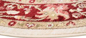 Krémový okrúhly koberec vo vintage štýle krémová Šírka: 100 cm