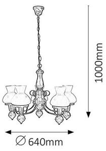 Rabalux 7079 luster Petronel