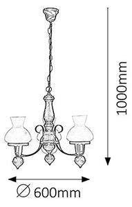 Rabalux 7078 luster Petronel
