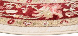 Krémový okrúhly koberec vo vintage štýle Šírka: 170 cm