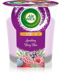 Air Wick Essential Oils Sparkling Berry Bliss XXL vonná sviečka 220 g