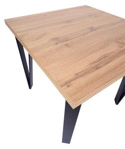 Stima Stôl Karlos Odtieň: Dub Wotan, Rozmer: 120 x 80 cm