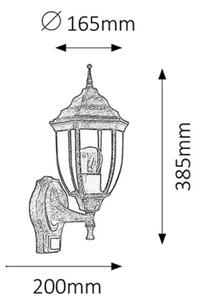 Rabalux 8458 nástenné svietidlo Nizza