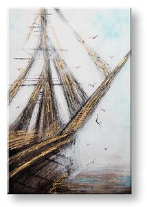 Maľovaný obraz na stenu ABSTRAKT 60x90 cm