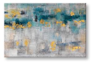 Maľovaný obraz na stenu ABSTRAKT 120x80 cm - 120×80 cm / Klasický 2 cm