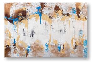 Maľovaný obraz na stenu ABSTRAKT 120x80 cm