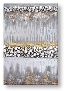 Maľovaný obraz na stenu ABSTRAKT 60x90 cm