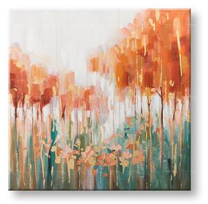 Maľovaný obraz na stenu ABSTRAKT 70x70 cm