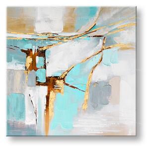 Maľovaný obraz na stenu ABSTRAKT 70x70 cm