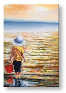 Maľovaný obraz na stenu MORE 60x90 cm - 60×90 cm / Klasický 2 cm