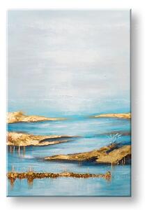 Maľovaný obraz na stenu ABSTRAKT 80x120 cm
