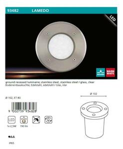 EGLO 93482 LAMEDO pochôdzne LED svietidlo 1X2,5W (190lm)