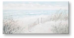 Maľovaný obraz na stenu KRAJINA 140x70 cm - 140×70 cm / Klasický 2 cm