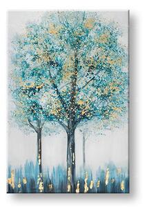 Maľovaný obraz na stenu STROMY 80x120 cm