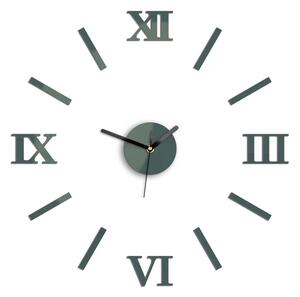 Moderné nástenné hodiny NUMBER gray
