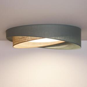 BRILAGI-LED Stropné svietidlo VELVET TWIST LED/24W/230V 4000K pr. 55 cm zelené/béžové