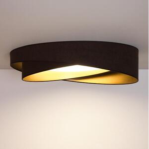 BRILAGI - Stmievateľné LED svietidlo VELVET TWIST LED/36W/230V CCT priemer 65 cm WT hn./zl. + diaľkové ovládanie
