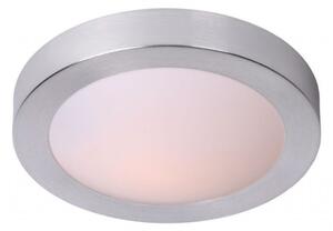 LUCIDE 79158/01/12 stropné svietidlo FRESH Ceiling Light IP44 1xE27 D27cm Brush Al