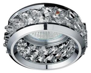 Emithor 71061 CRYSTALS DOWNLIGHT zápustné svietidlo GU10/50W,chróm