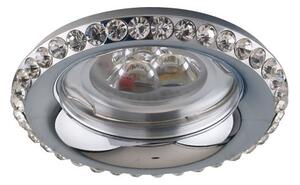 Emithor 71080 CRYSTALS DOWNLIGHT zápustné svietidlo GU10/50W,chróm