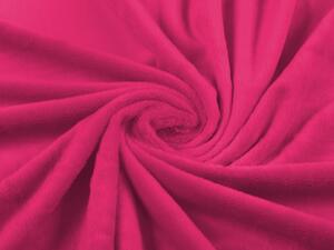 Mikroplyšová látka MIS-007 Sýto ružová - šírka 145 cm