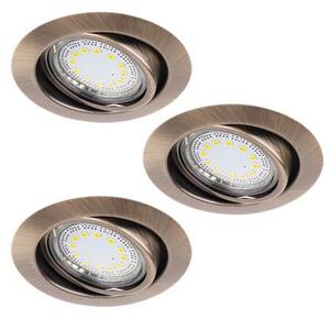 Rabalux 1051 Lite zápustné bodové LED svietidlo 3-set 3x3W IP40