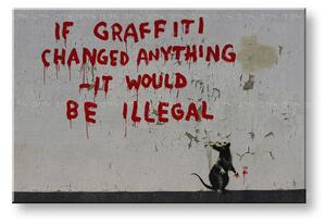 Obraz na plátne Street ART – Banksy