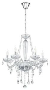 Eglo Chandeliers 39099 BASILANO 1 luster 6xE14 číra