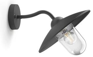 Philips 01643/30/PN Hammock nástenné svietidlo čierne 1x E27 IP44