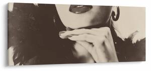 Obraz - Vintage foto ženy (120x50 cm)