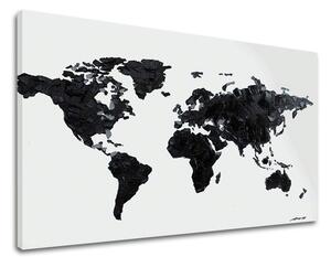Obraz na plátne MAPA SVETA