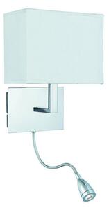 Searchlight 6519CC ADJUSTABLE WALL nástenné svietidlo 1xE27+LED