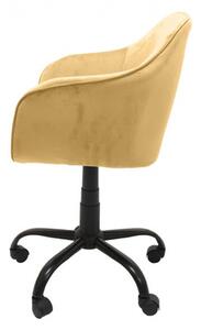 Kancelárska stolička Marlin - žltá