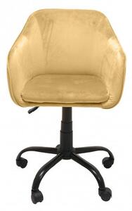 Kancelárska stolička Marlin - žltá