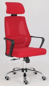Kancelárska stolička Nigel - červená