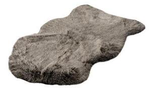 KOŽUŠINOVÝ KOBEREC, 60/90 cm, hnedá, olivovozelená - Online Only bytové doplnky, Online Only